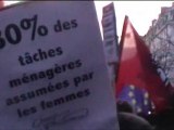 Manifestation du 8 mars pour les droits des femmes