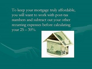 How to Know When Mortgage is Affordable