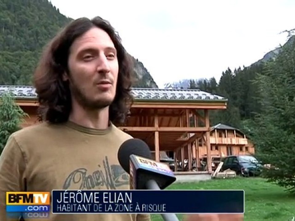 Une poche d'eau menace la vallée de Saint-Gervais