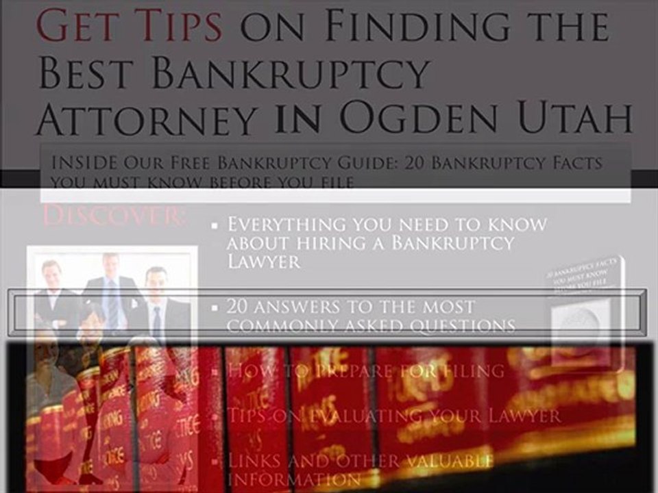 How To Find The Best Ogden Utah Bankruptcy Lawyers