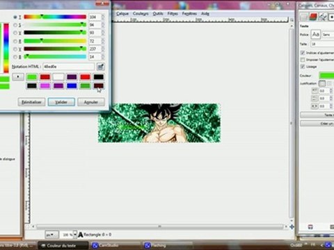 TuTo The Gimp Comment creer Une banniere =D