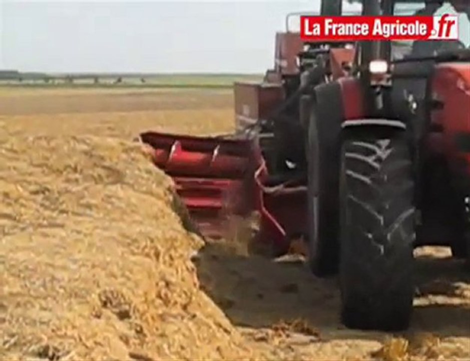 Menues pailles : le ramassage et le pressage facilités