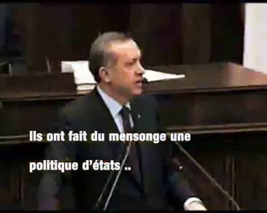 Recep Tayyip Erdogan menace Israël