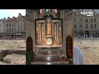 Descargar video: FOUILLES ARCHEOLOGIQUES SUR LA PLACE DES HEROS A ARRAS