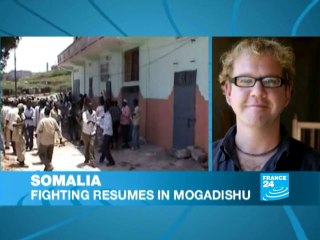 SOMALIA - Mogadishu battle rages on after hotel carnage