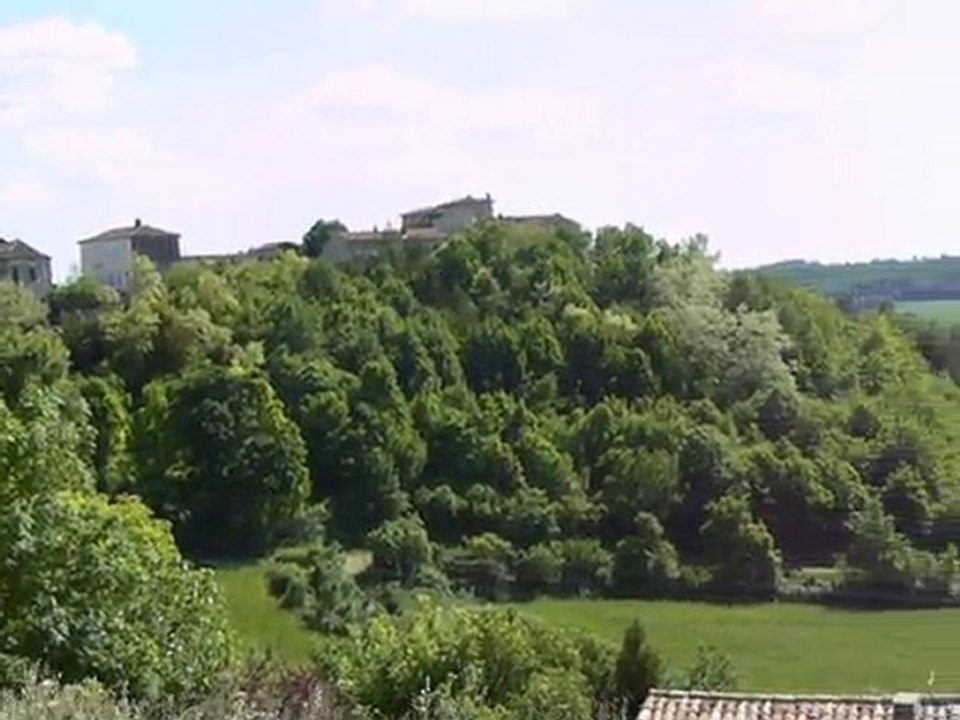 Panorama, vue du Pechmiral à Castelnau de Montmirail dans le