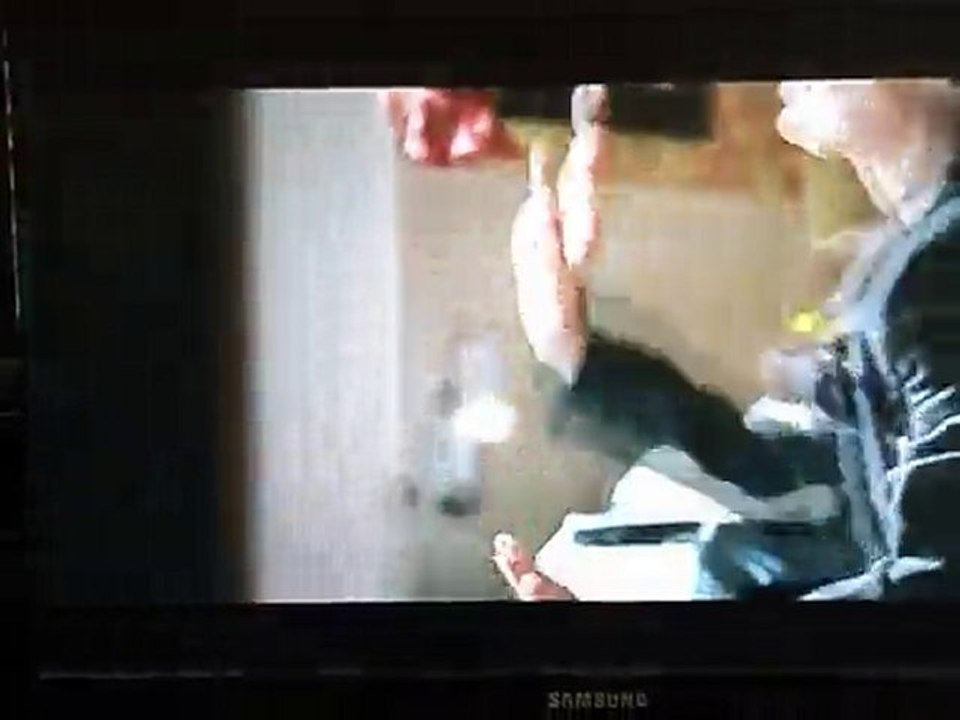 Comercial of people pop locking [thought it was funny]