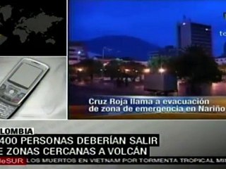 Tải video: 8400 personas deberían salir de zonas cercanas a volcán Ga