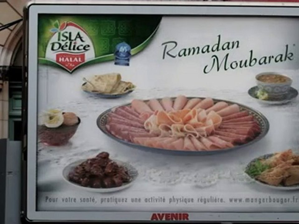 Isla Délice - Affichage Ramadan
