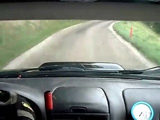 Rallye des Lacs 2010 - ES6 Ivrez - Equipage DEPLATIERE