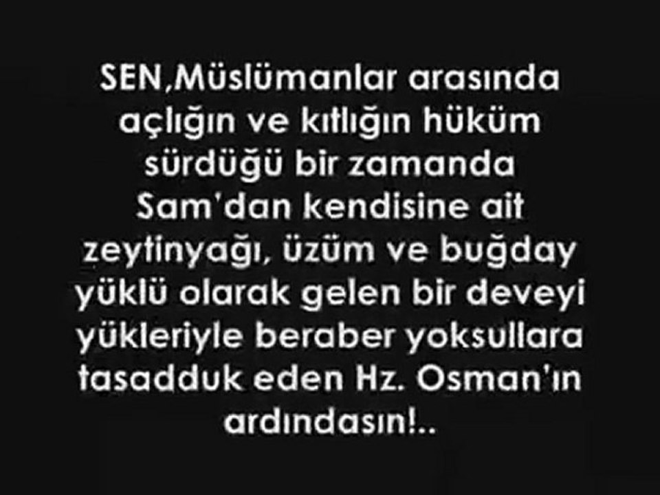SEN KIMSIN BILIYOR MUSUN