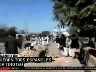Mueren tres españoles durante tiroteo en Afganistán
