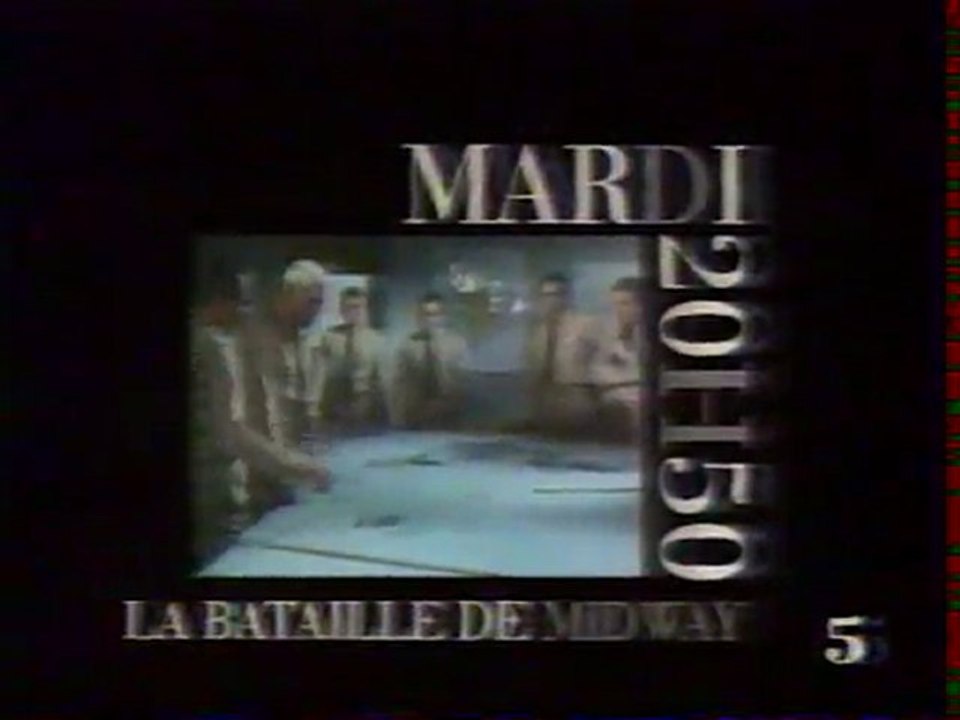Bande Annonce  Du Film La Bataille De Midway 1991 LA CINQ