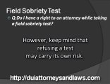 DUI Baltimore Attorneys - Sobriety Test