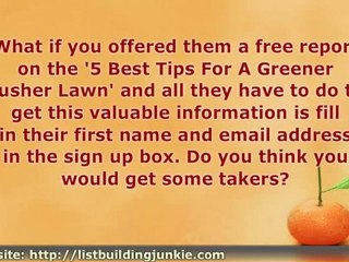 How To Build A List Bribing Your Visitors