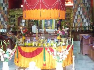 Cérémonie au Boudhanath Stupa Katmandou