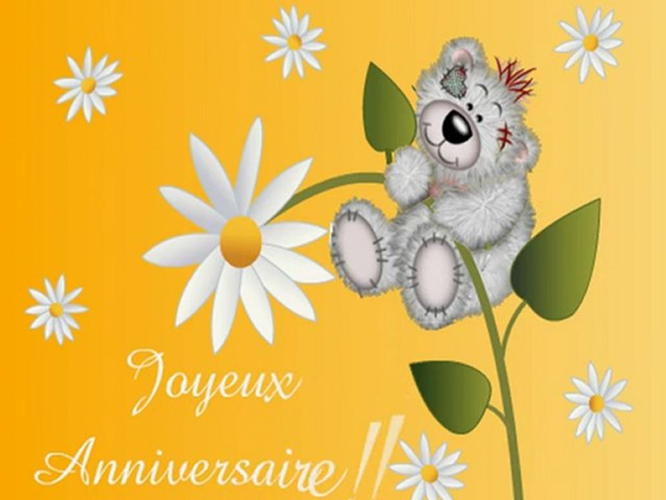 Joyeux anniversaire