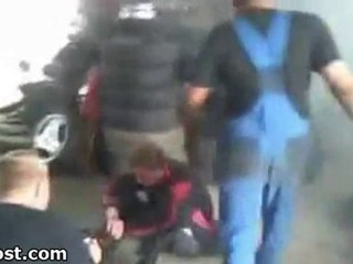 Idiotic airbag prank