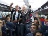 Partizan - slavlje u avionu