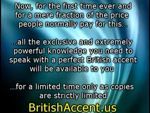 British accent - How to learn to speak with a perfect ...