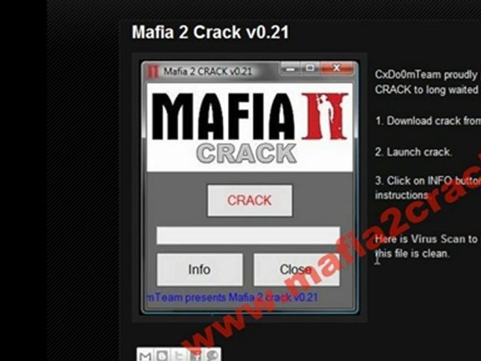Mafia 2 CRACK v0.21 - video Dailymotion