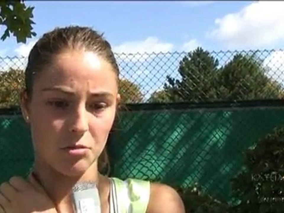 Morgane Pons - vice-championne de France de tennis 17-18 ans