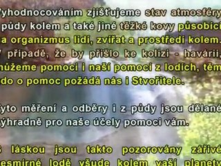 vesmirne lode nad elektrarnou