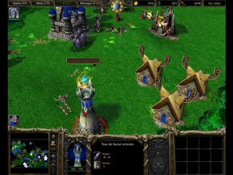 Warcraft III : R.O.C 14 chapitre 4 compagne mort vivant 03