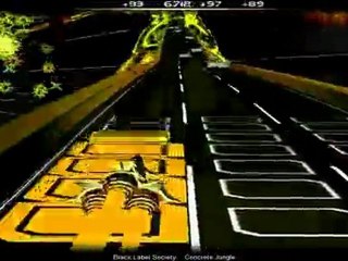 audiosurf - black label society - concrete jungle