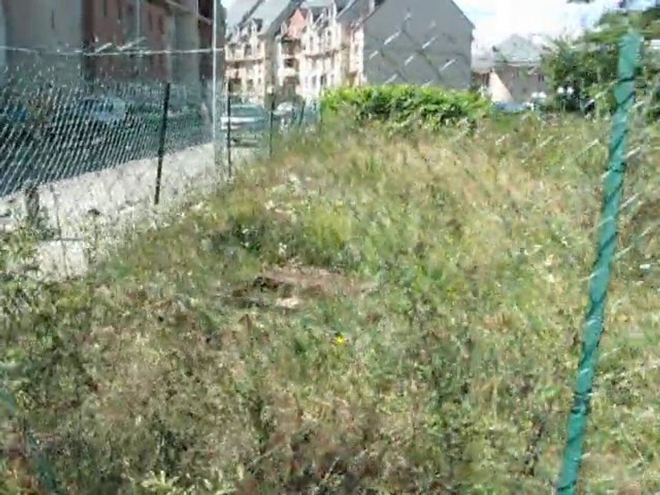 Un terrain vague en plein centre ville de Beauvais