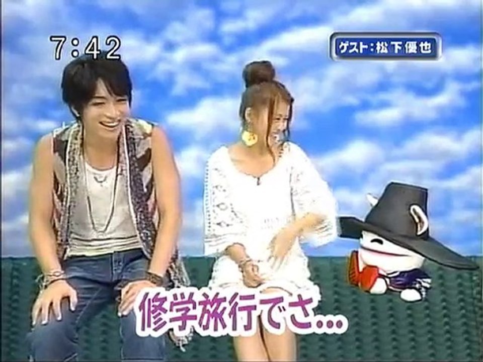 saku2 100826 2 ゲストは早くも再登場の松下優也くんです。4/5