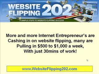 The Internet Marketing Secret Called Website Flipping