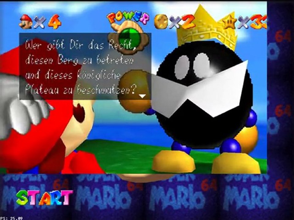 Super Mario 64 - Gameplay By Rawel