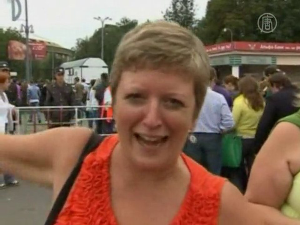 Легендарная рок-группа U2 собирает аншлаг в Москве