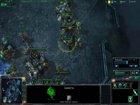 Match Starcraft II : Sarens (Terran) vs Lucifron (Protoss)