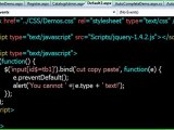 jQuery tutorial - How to prevent Cut Copy Paste!