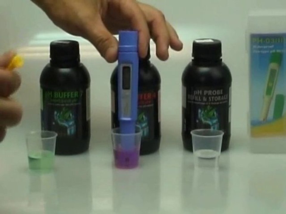 Présentation étalonnage testeur de PH