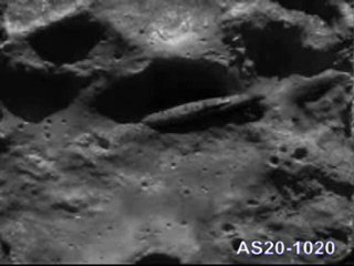 Vaisseau alien sur la lune filmé par APOLLO 20