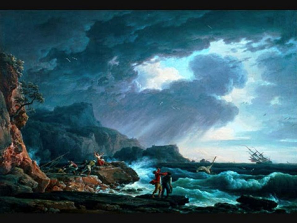 dans la tempète joseph vernet et noir désir