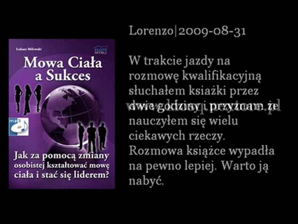 Mowa ciała a sukces audiobook mp3