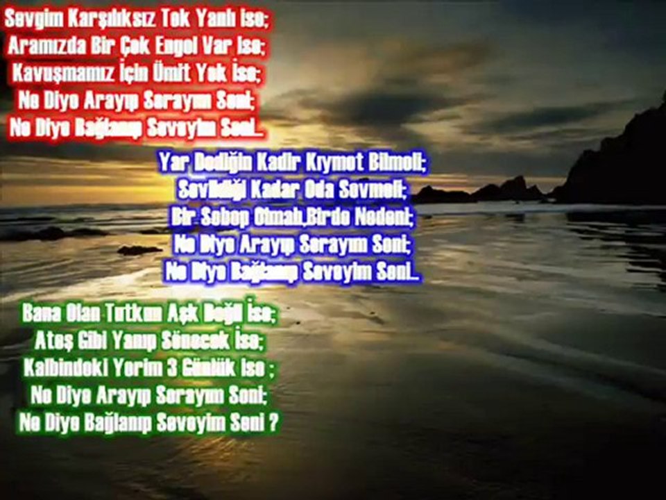 Muhittin Seçen-Ne Diye Arayıp Sorayım Seni