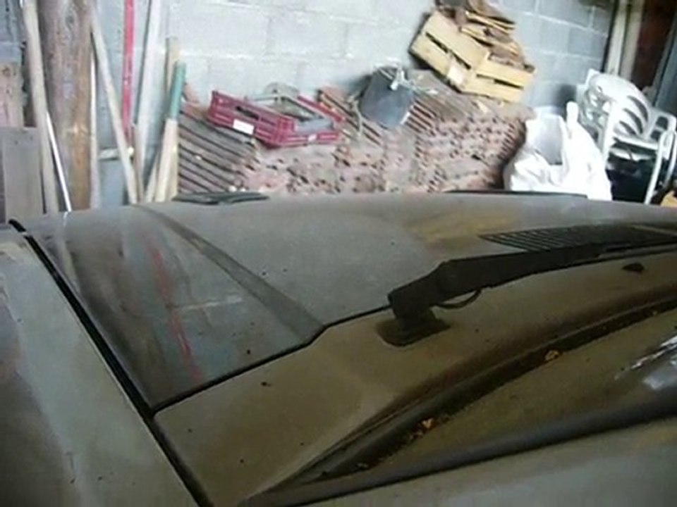 Démarrage Ford Escort XR3 1981