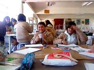 Las lokas de la mesa 3 en taller