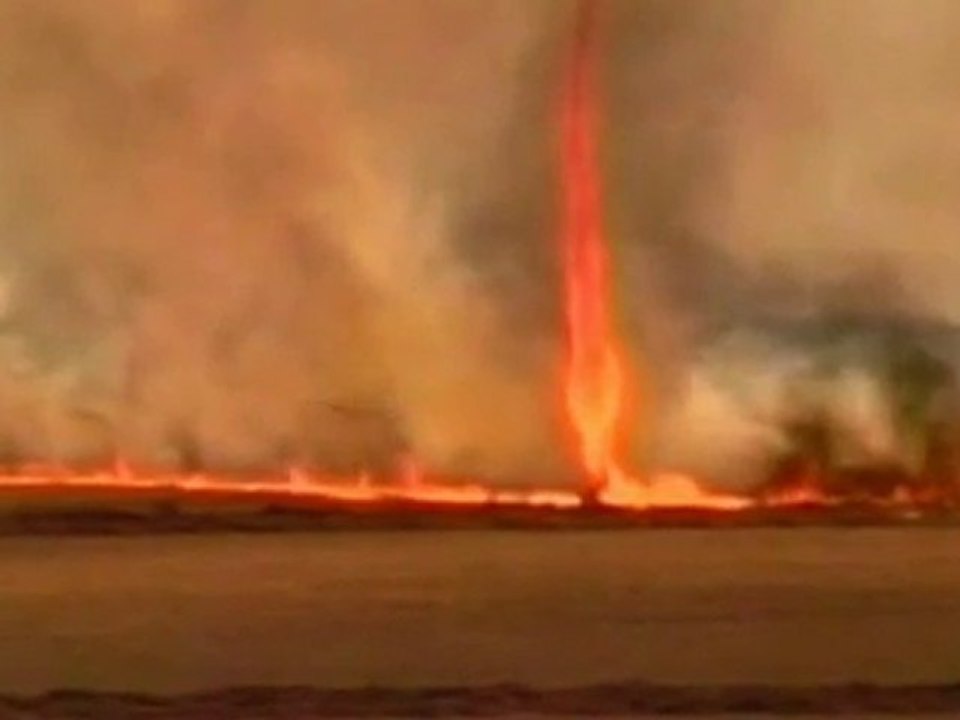 Tornade de feux au Brésil