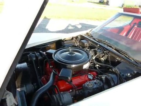 1973 pearl white corvette t top for sale