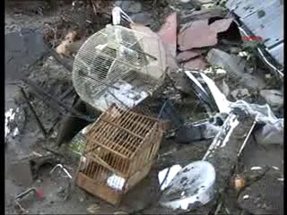 Rize Gündoğdu'da sel felaketi