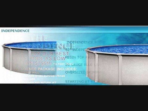 Above Ground Pools and Pool Equipments