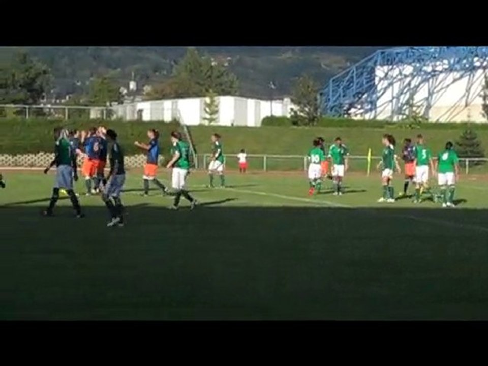 40 ans foot féminin à Albertville