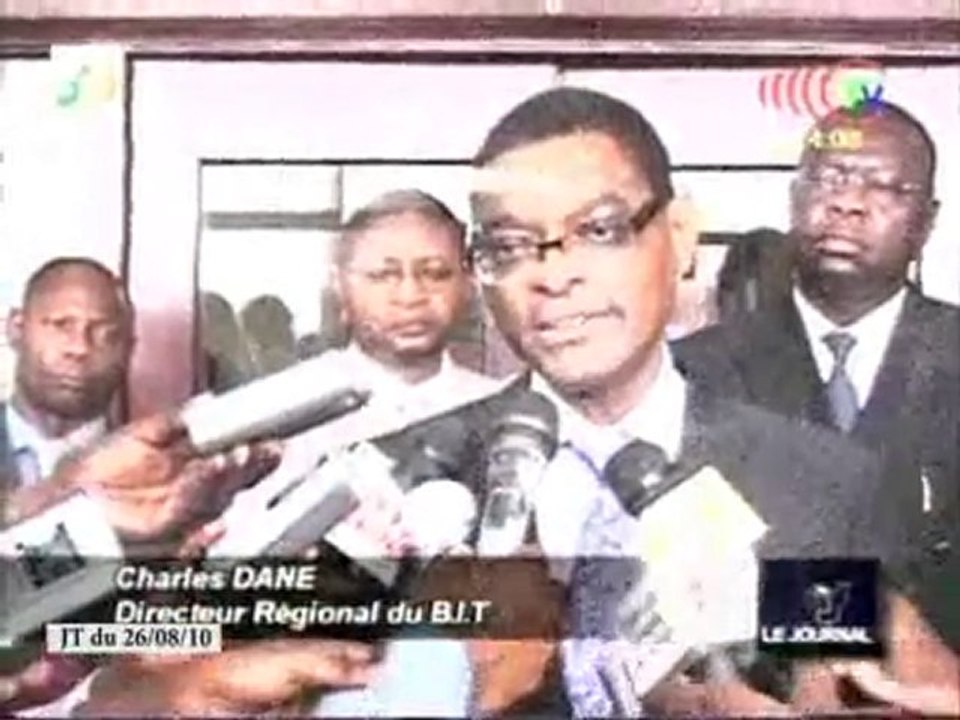 Justin Koumba reçoit une délégation du BIT Afrique