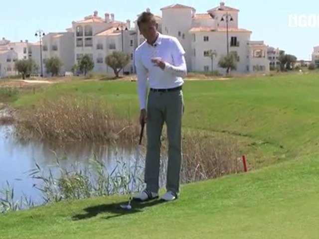 Golf Tips tv: The bladed sand iron shot